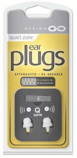 Reusable Quiet Zone Ear Plugs