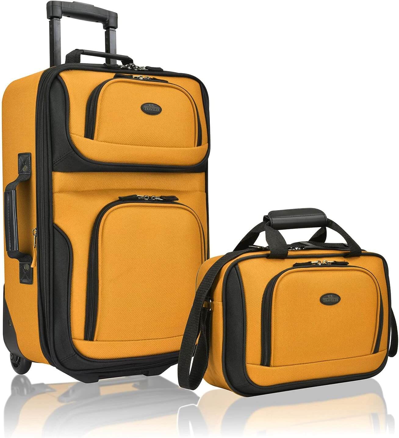 U.S. Traveler Rio Carry-On Luggage Set