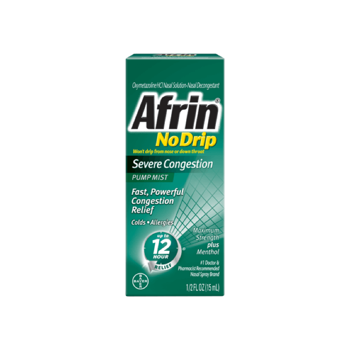 Afrin No Drip Severe Congestion Nasal Spray