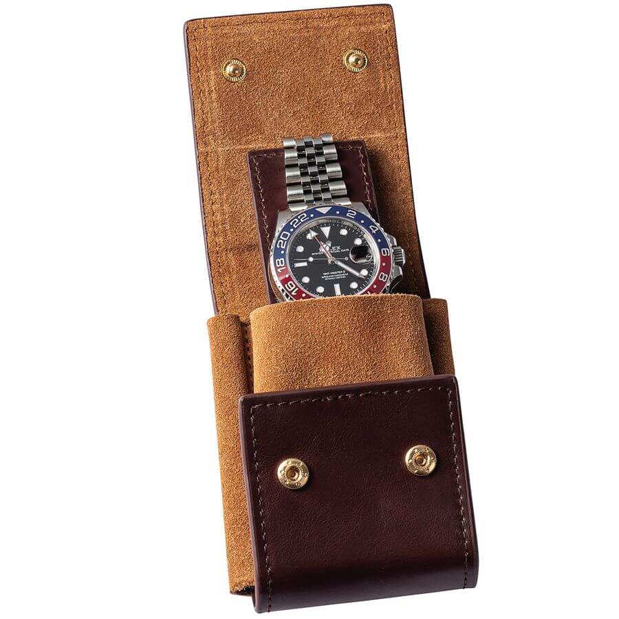 QWATCHBANDS Watch Pouch & Case For Travelling